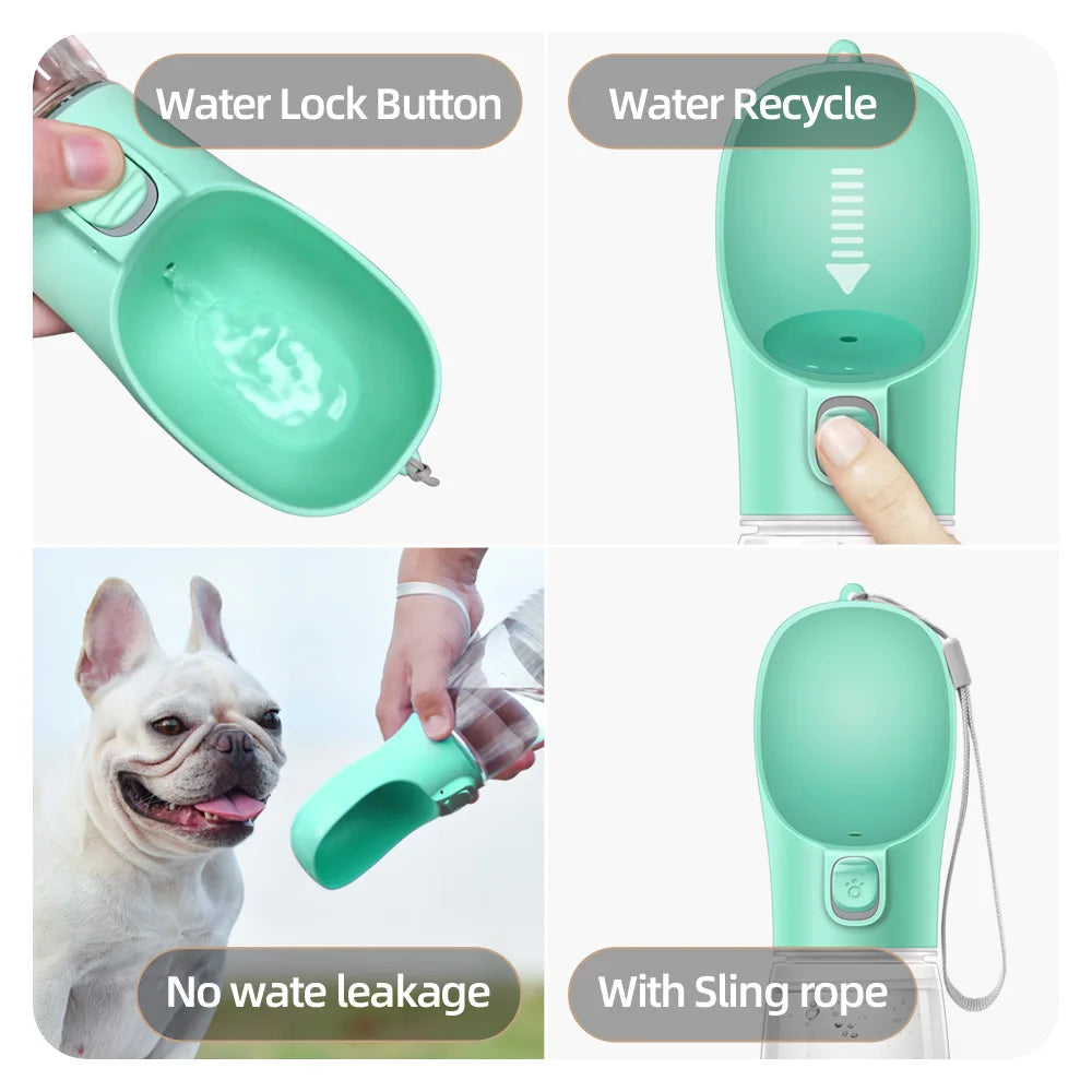 Leakproof Portable Dog Water Bottle.