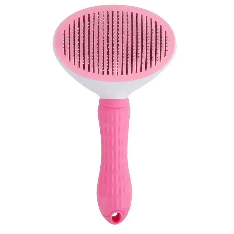 Self-Cleaning Pet Hair Remover Brush